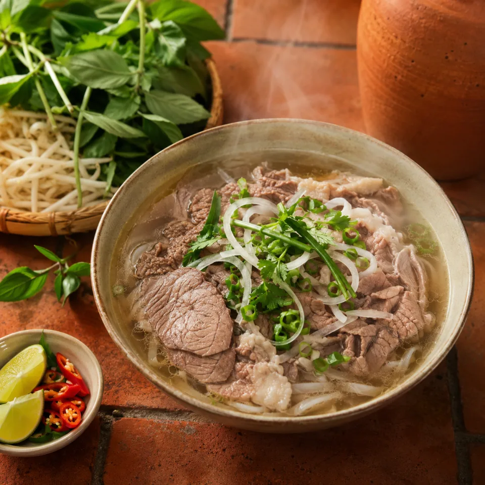 Bàn ăn tại Trương Đỗ Hồng Quyên